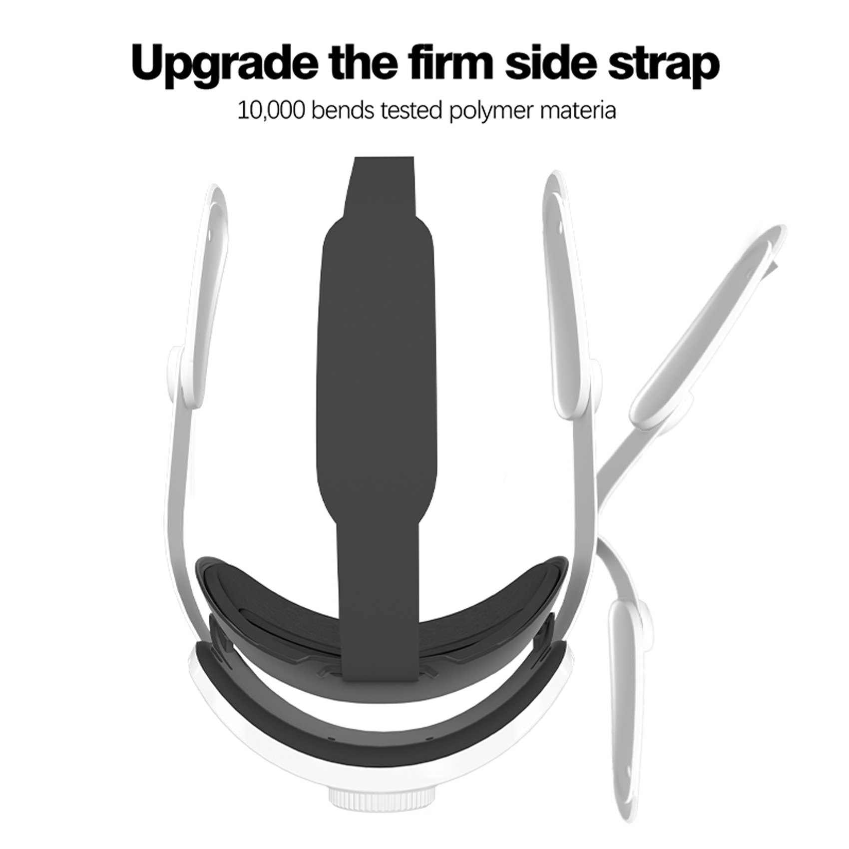 Adjustable Elite Strap for Meta Quest 3 with Dual-Density Memory Foam
