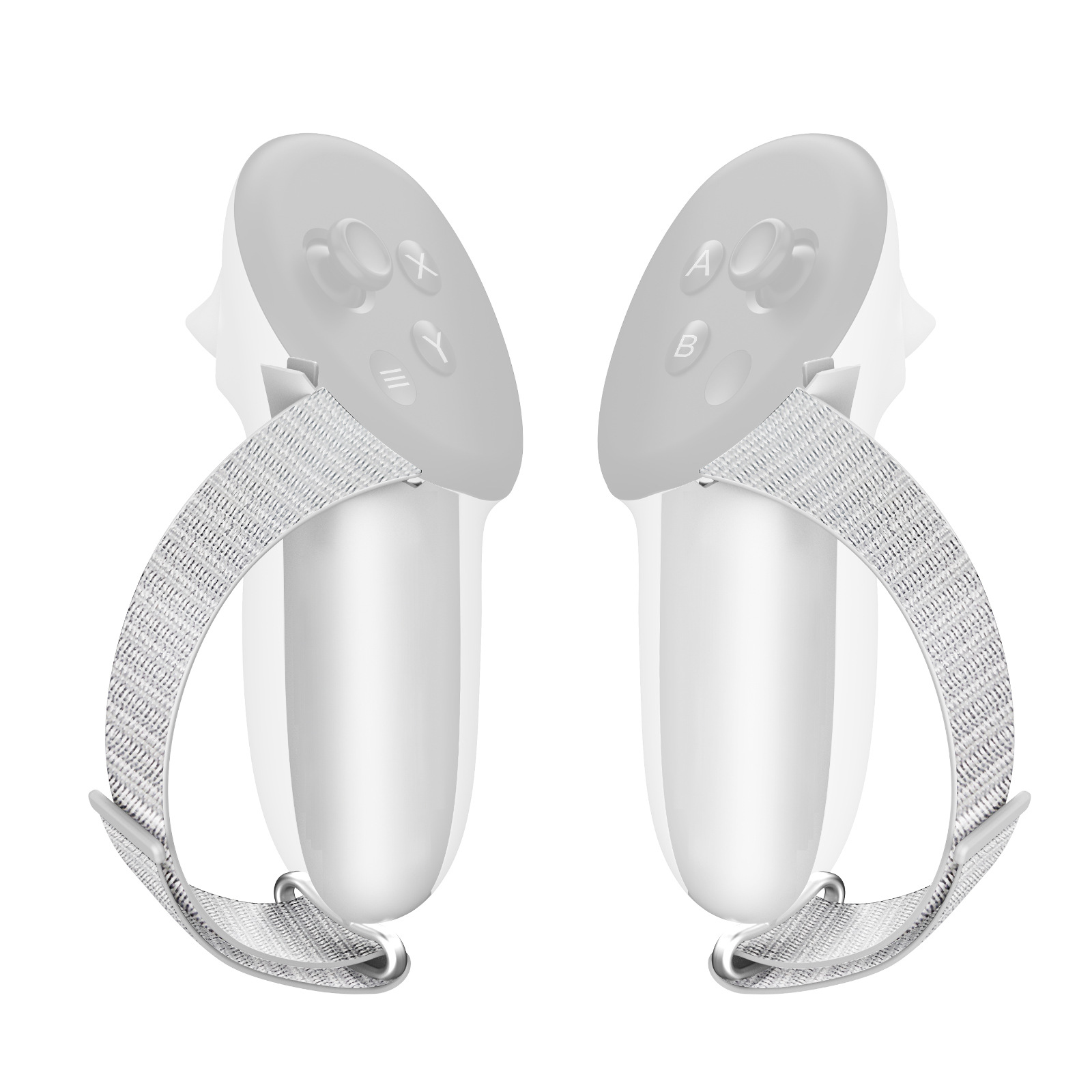 Protective Grip Cover for Meta Quest 3/3S with Adjustable Wrist Strap