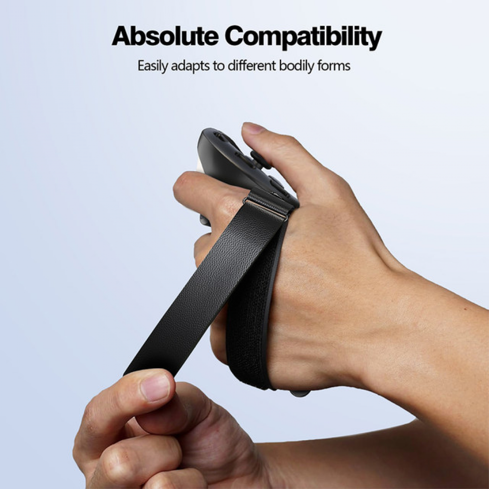 Silicone Handle Cover with Knuckle Straps for Meta Quest 3S/Quest 3