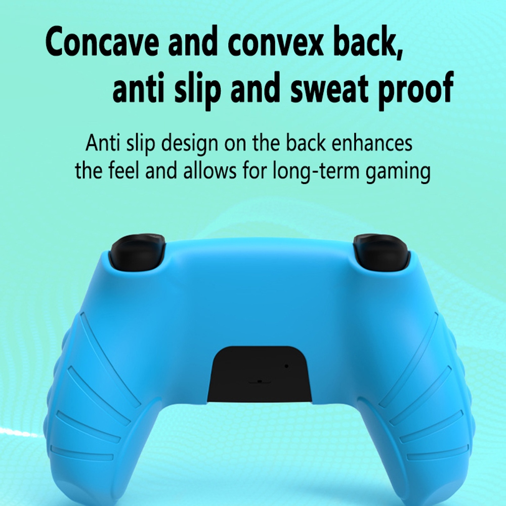 Silicone Case for PlayStation 5 Controller with Anti-Slip Grip