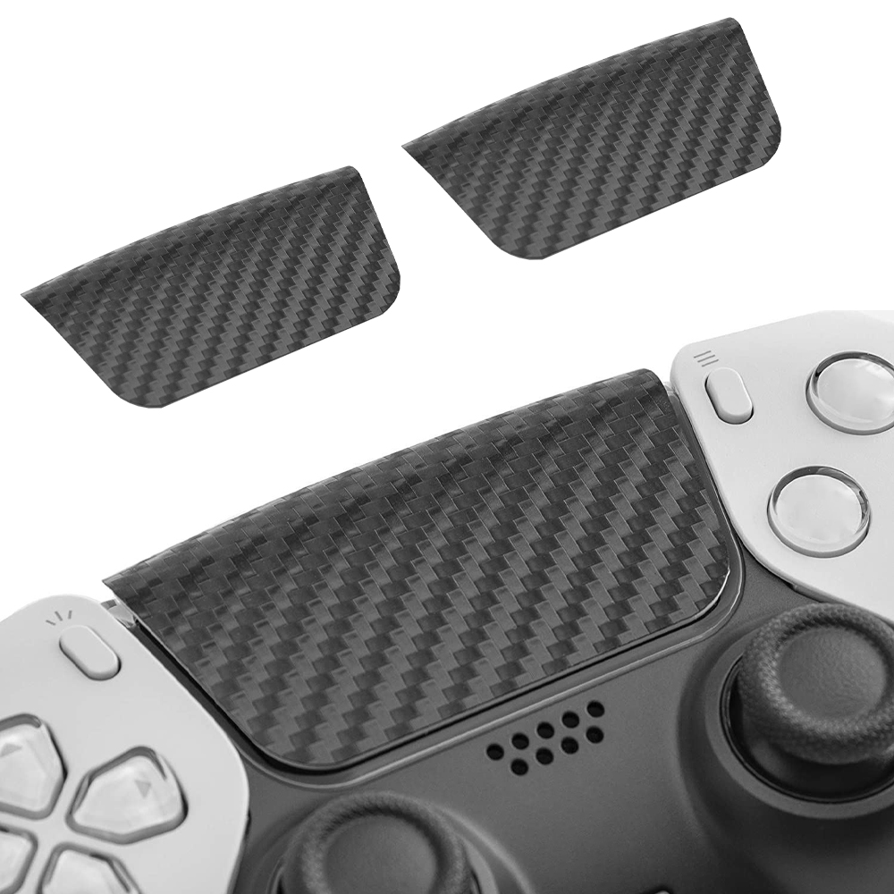 2-Pack Game Controller Touchpad Protector Skin Stickers Textured for PS5 Gamepad