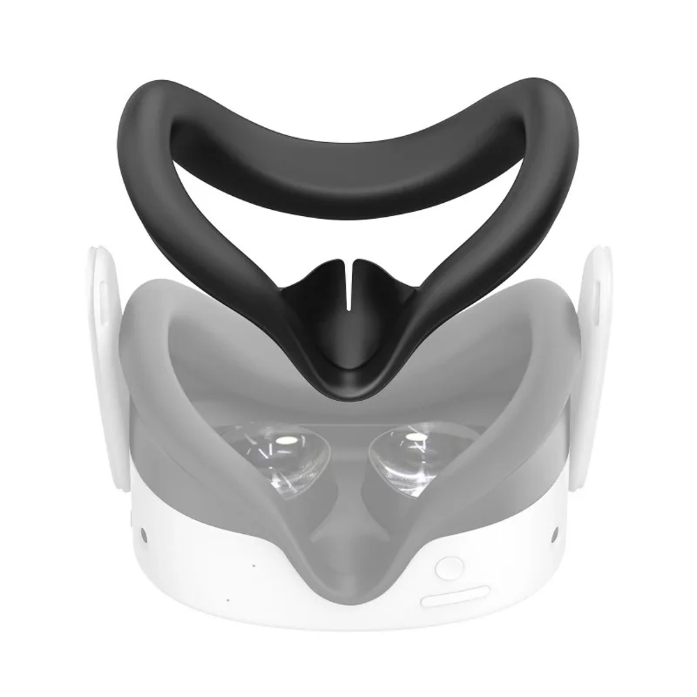 VR Silicone Face Cover for Meta Quest 3S - Light Leakage & Sweat Resistant