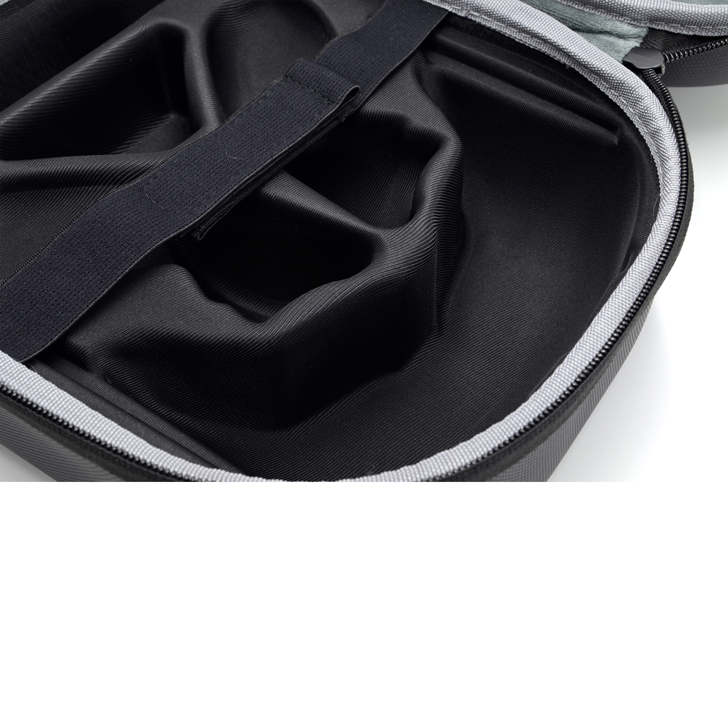 Portable EVA Hard Case for Meta Quest 3 Headset with Mesh Organizer