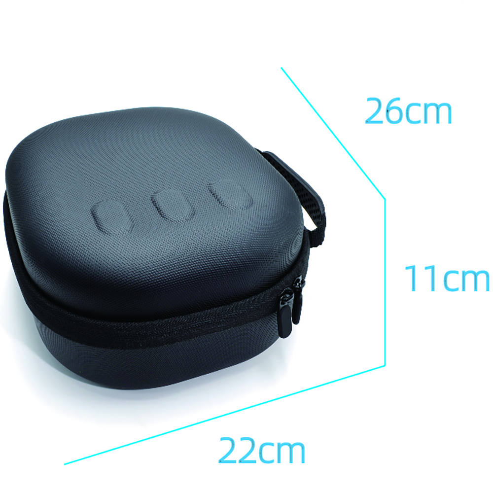 Portable EVA Hard Case for Meta Quest 3 Headset with Mesh Organizer
