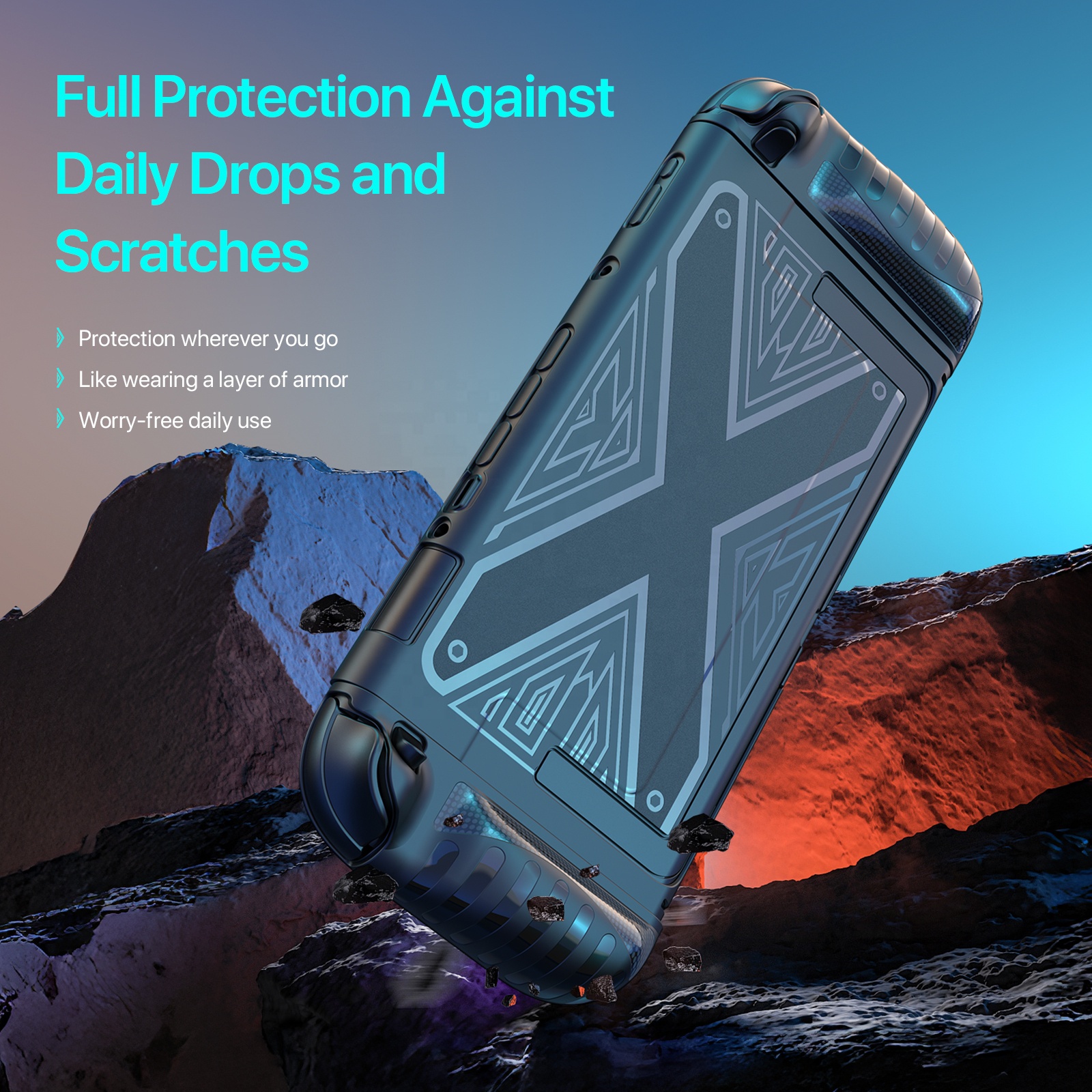 TPU PC Case for Nintendo Switch 2 Anti-Scratch Handle Grip