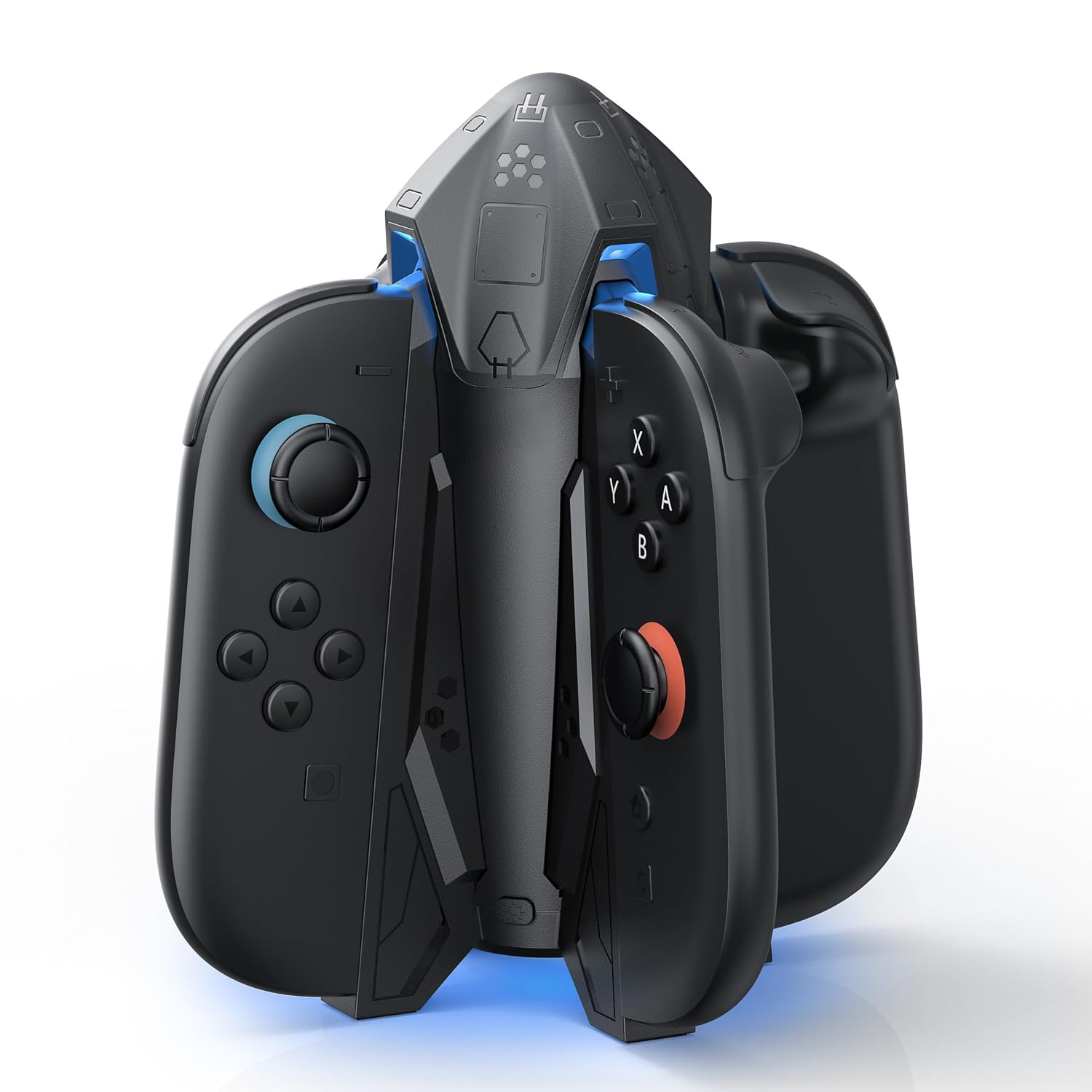 4-in-1 Controller Charging Dock for Nintendo Switch 2 with RGB Lighting