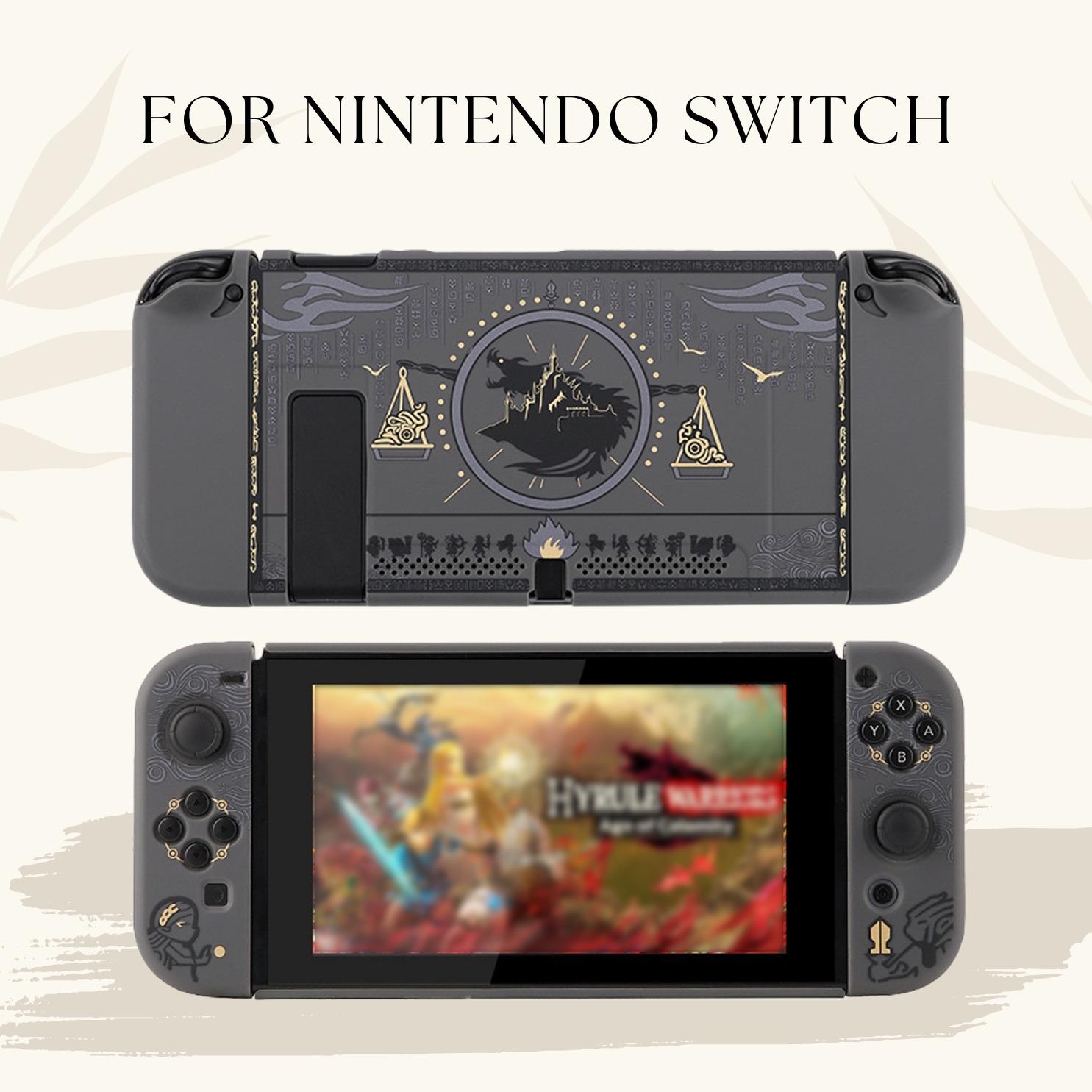 Protective Case for Nintendo Switch & OLED - Durable Hard Shell Matte Finish