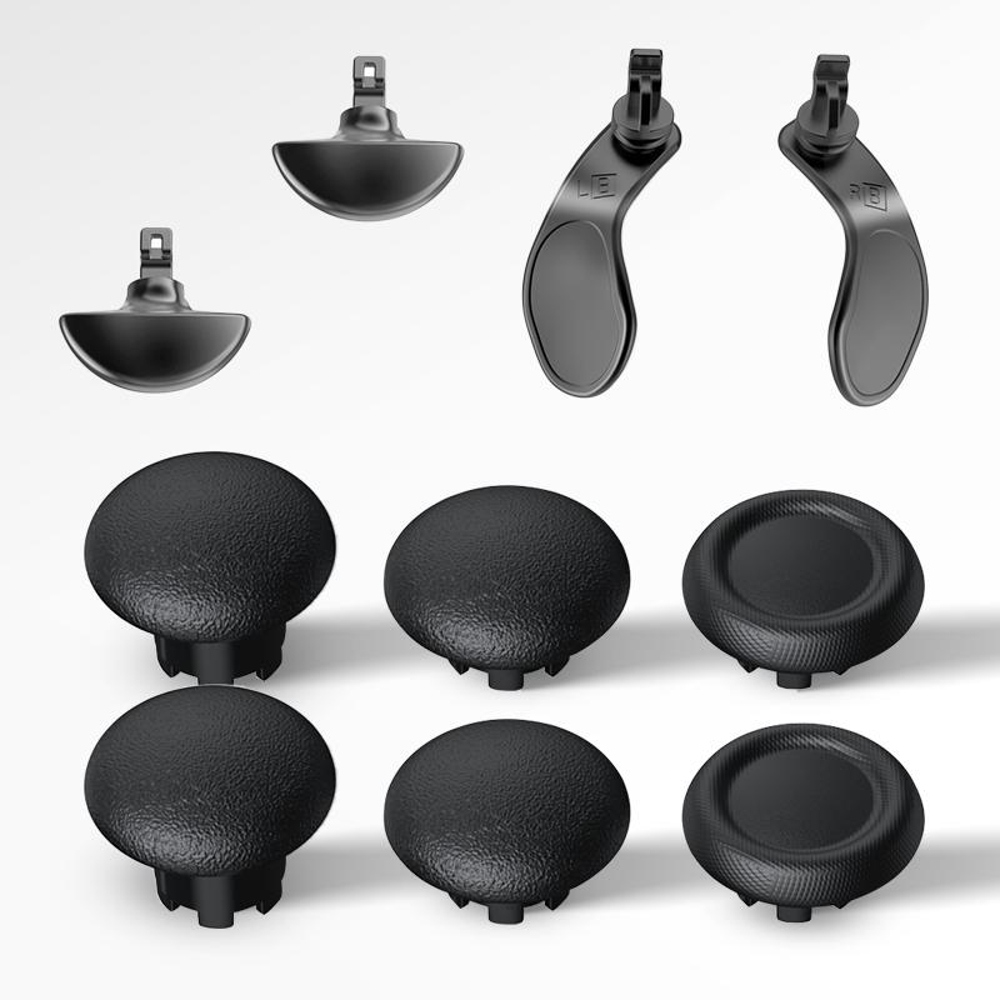 Metal Joystick Caps & Back Button Kit for PS5 Edge Controller