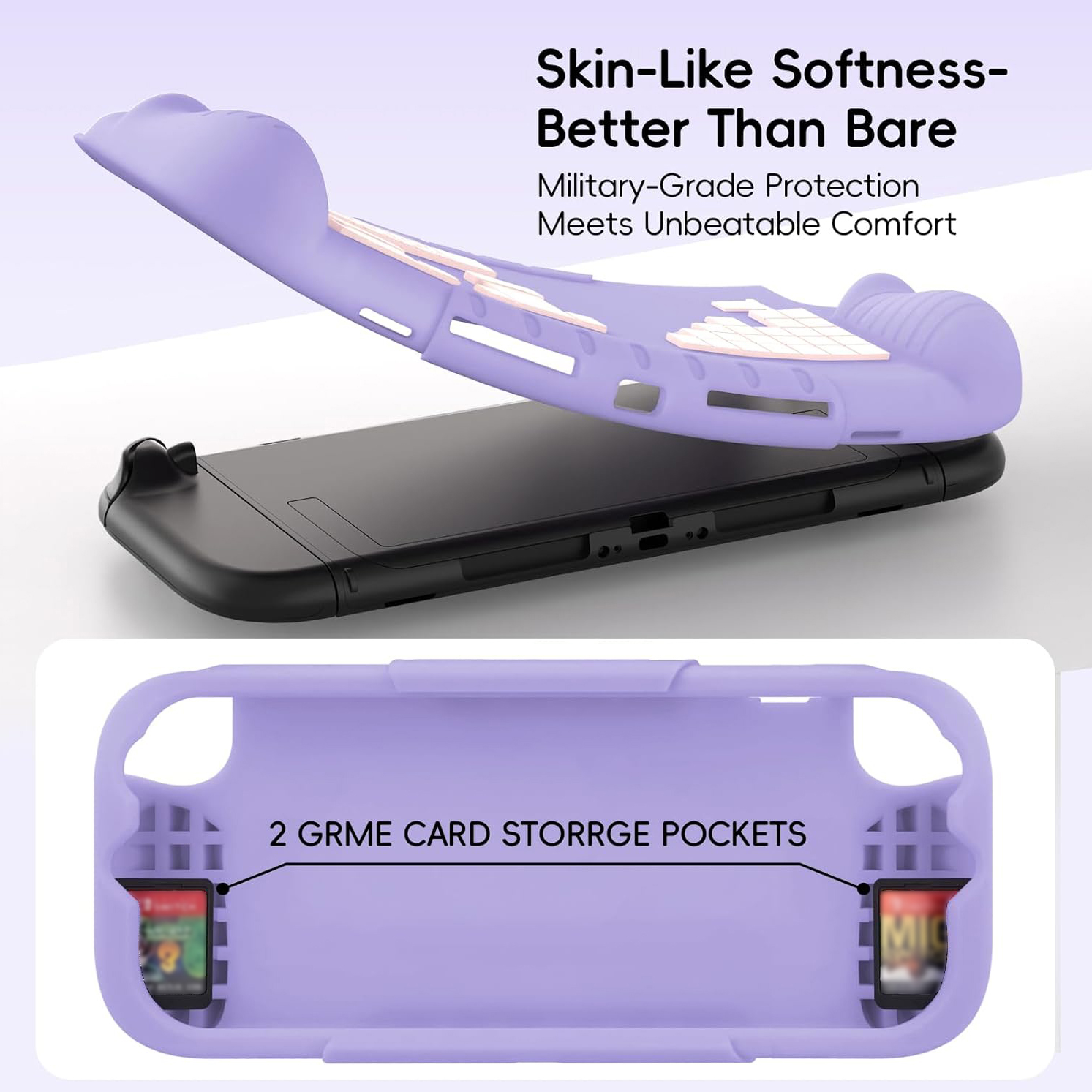 Slim Protective Case for Nintendo Switch 2 Silicone Shockproof Cover