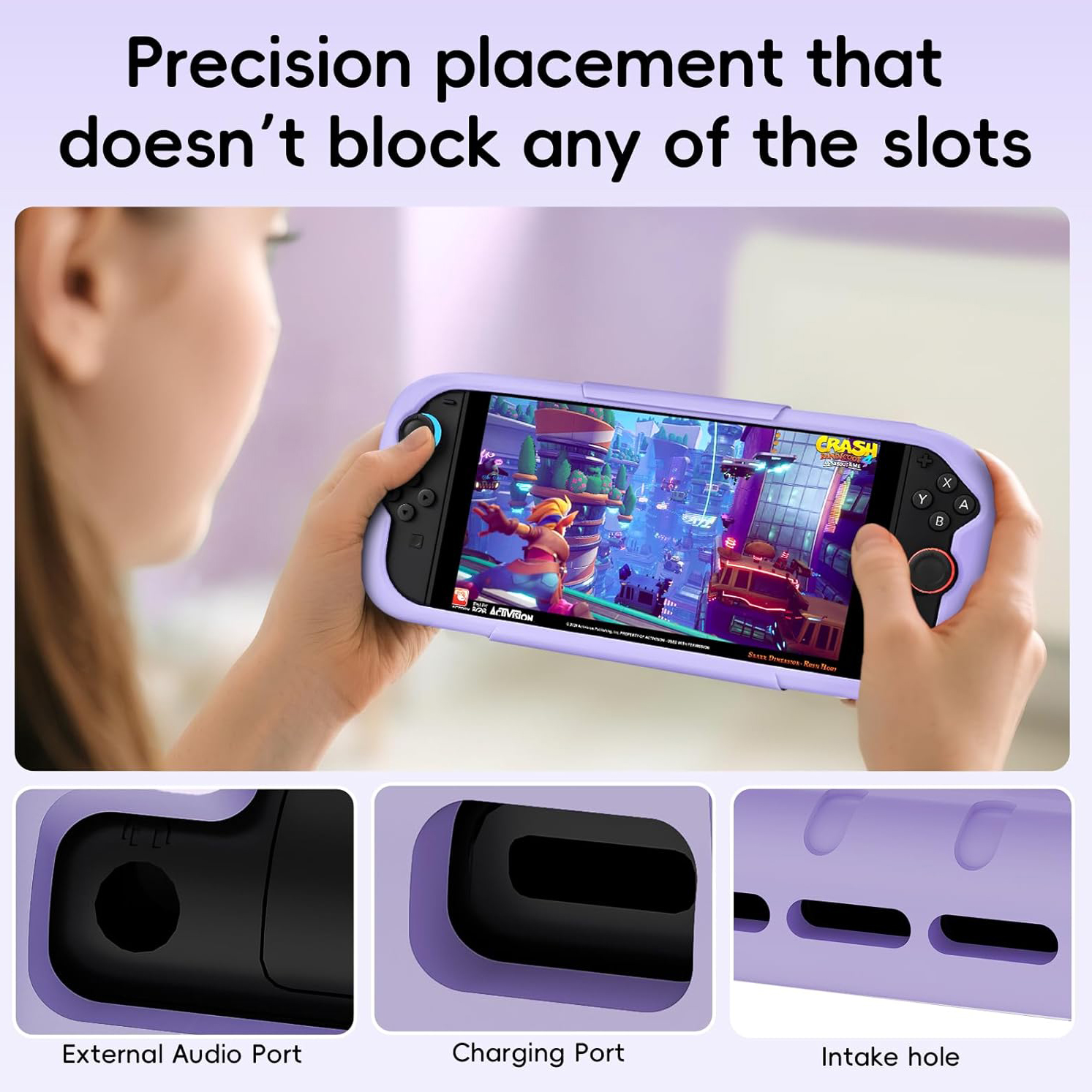 Slim Protective Case for Nintendo Switch 2 Silicone Shockproof Cover