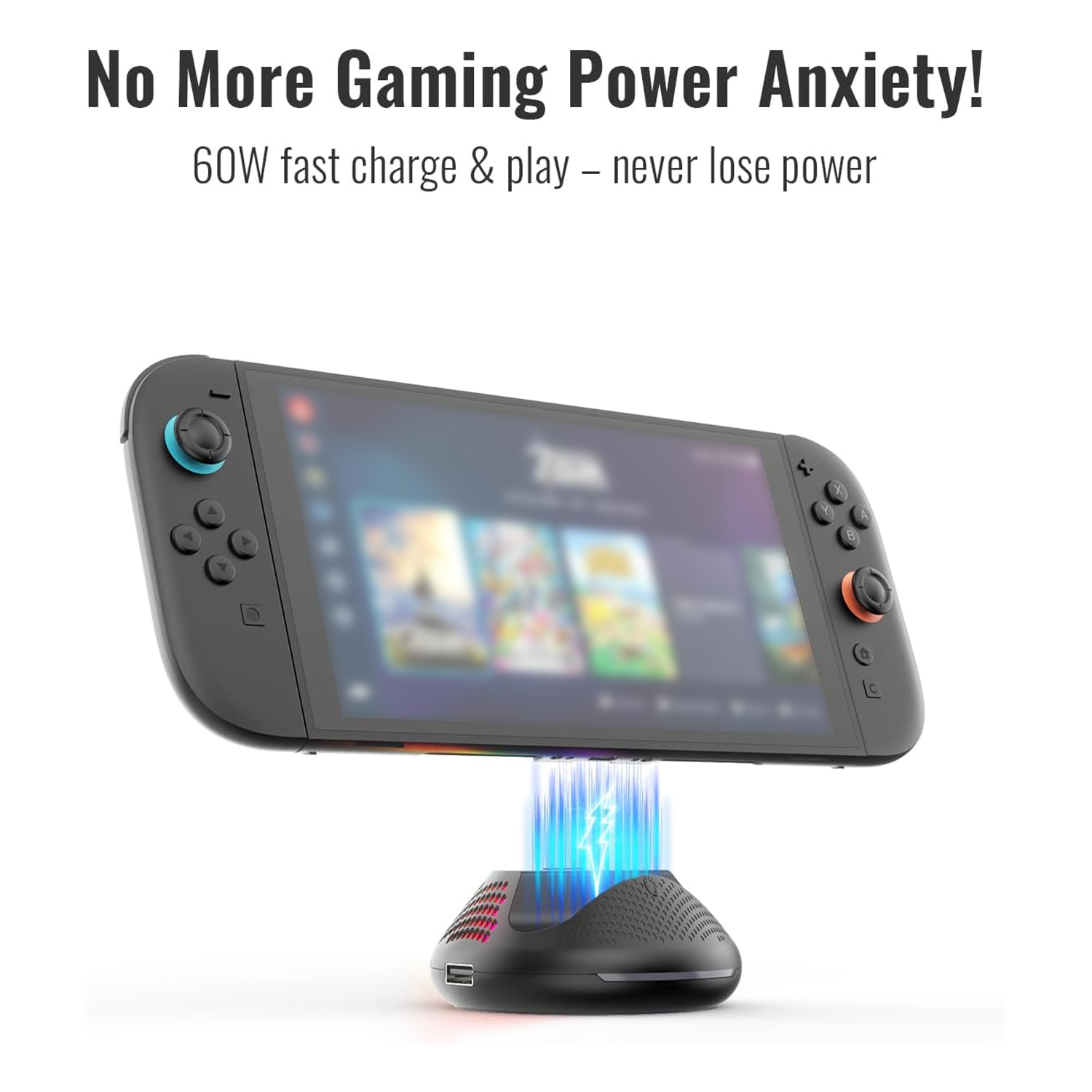 Portable TV Dock for Nintendo Switch 2 with 4K HDMI & Ethernet