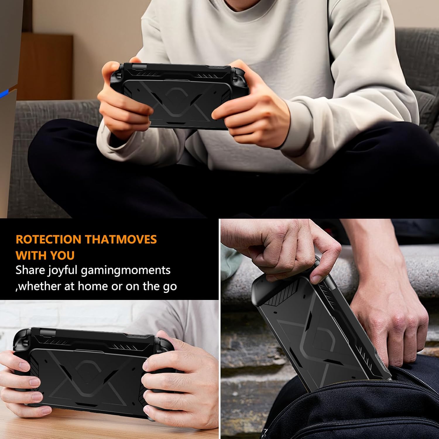 2 in 1 Protective Case for Nintendo Switch2 with TPU Shock Absorption Shell