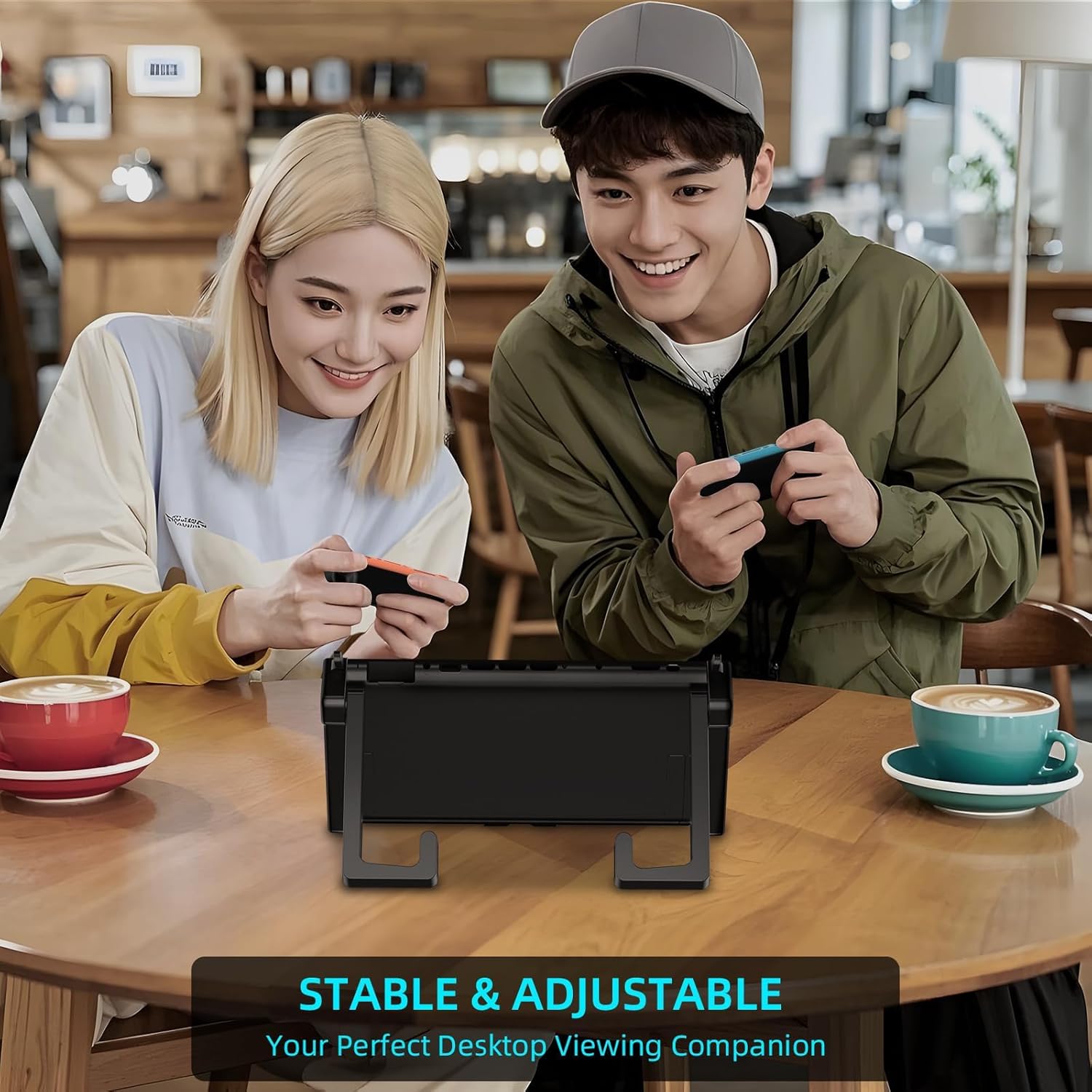 Car Headrest Mount for Nintendo Switch 2 Adjustable Anti-Shake Holder