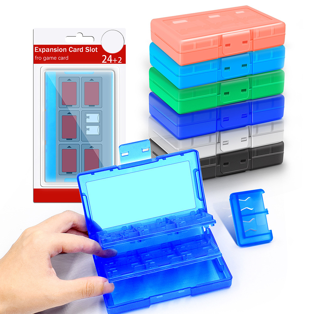 24-in-1 Game Card Case for Nintendo Switch Portable Cartridge Holder Box