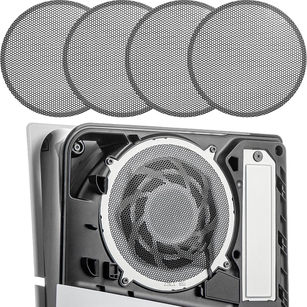 Dustproof Mesh Vent Panel with Filter for PS5 Pro Console