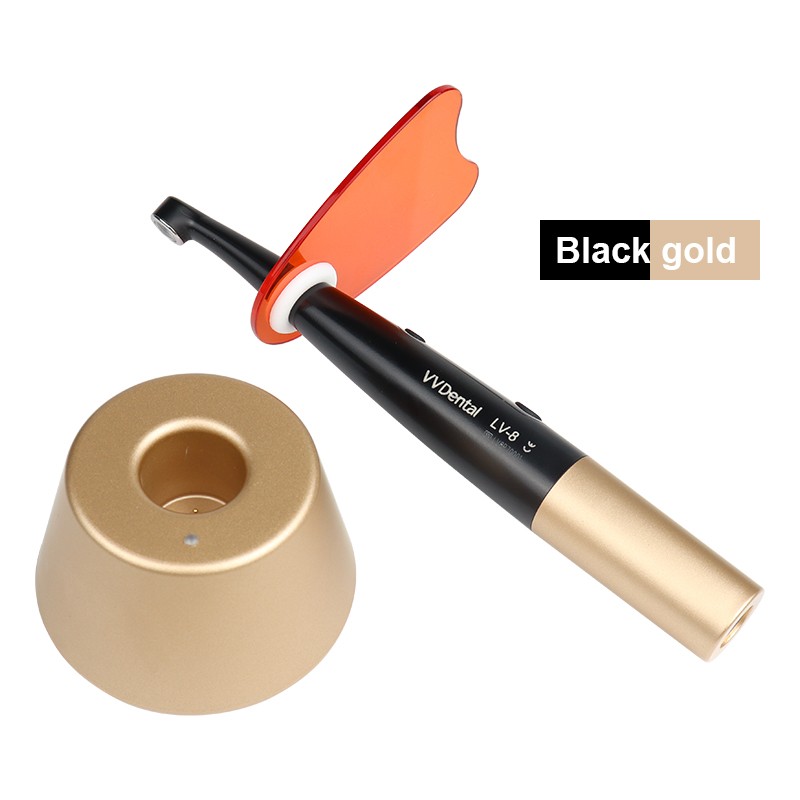 Dental Curing Light Lamp Wireless LED 3 Second Resin Cure 2 Modes 2200mW/cm²
