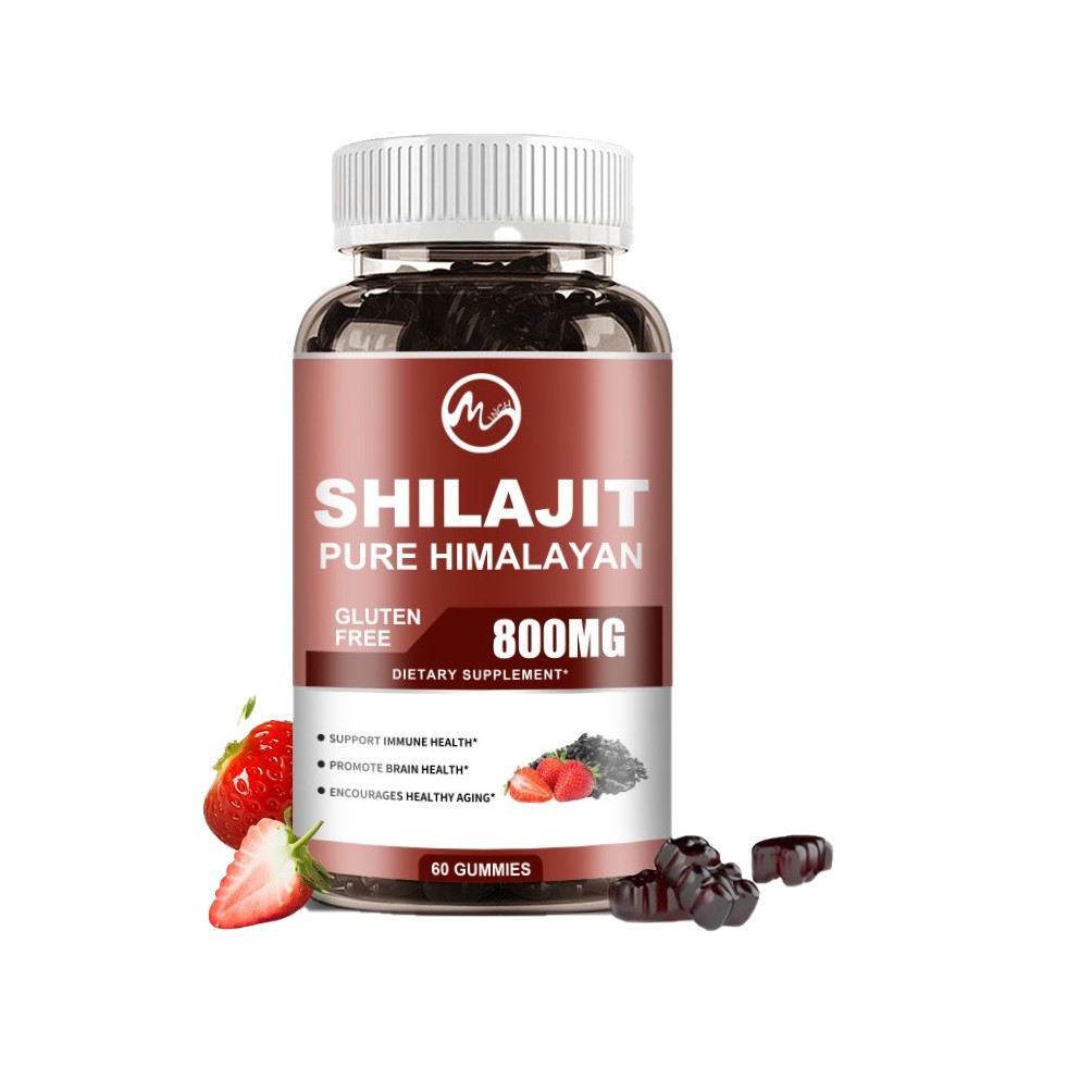60 Shilajit Gummies | Pure Himalayan Shilajit | Boost Strength 60-180Gummies