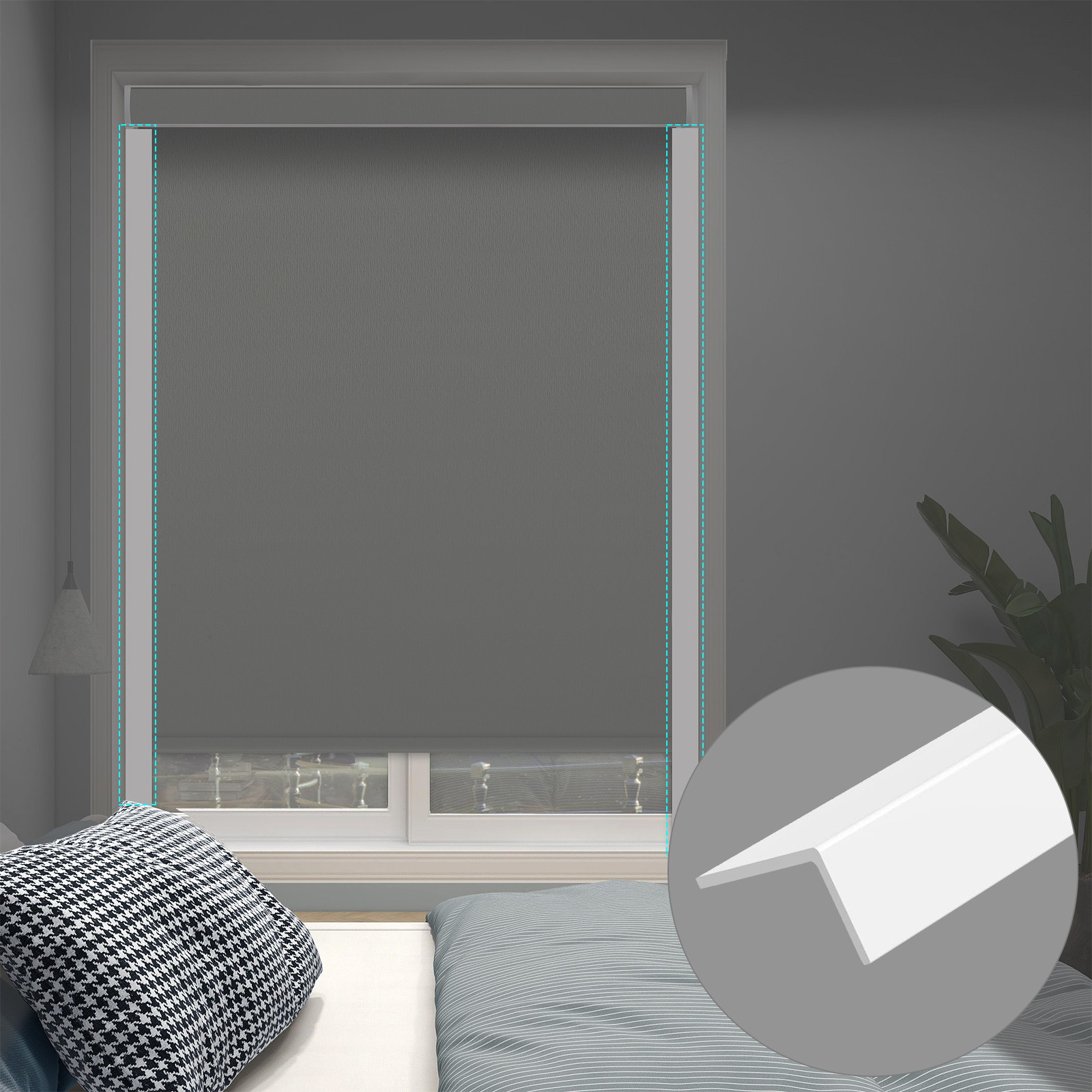 Changshade Home Decorators Cellular Shade Light Filtering Cordless Honeycomb