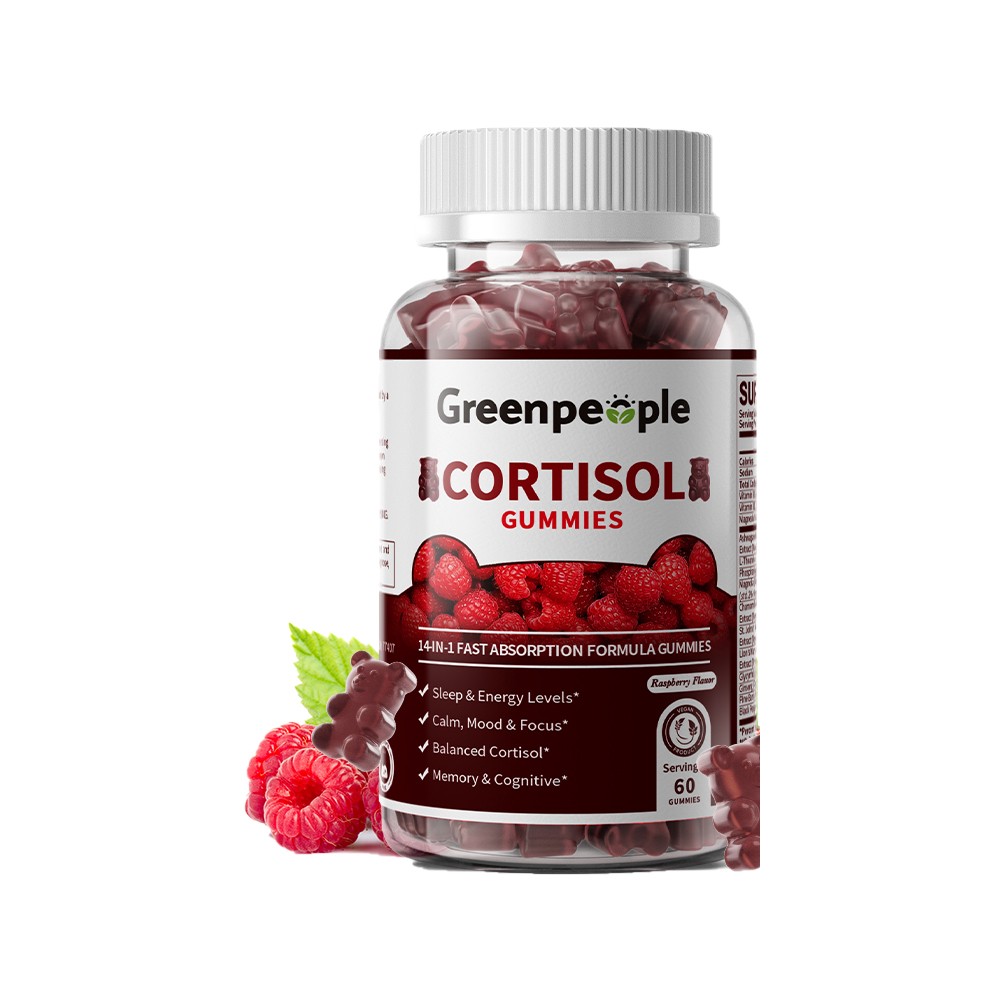 Cortisol Supplements for Women ,Magnesium Complex Gummies –L-Theanine,60-180CT