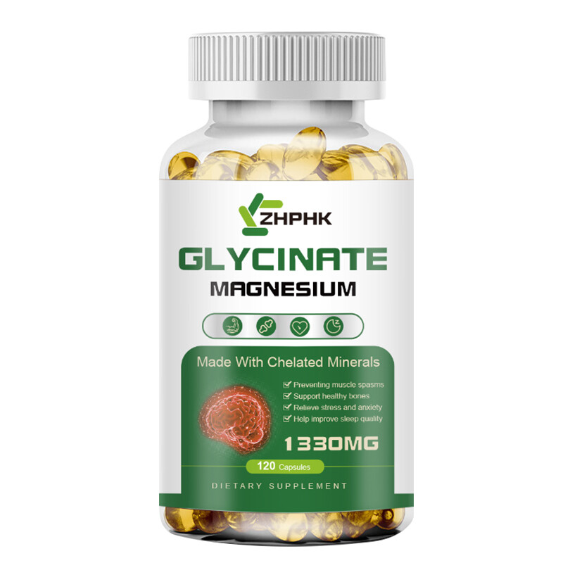 Magnesium Glycinate 1330mg High Absorption Muscle Support 60/120/240 Servings