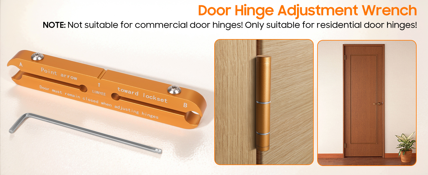 Door Hinge Adjustment Tool
