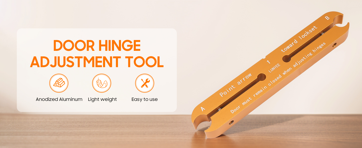 Door Hinge Adjustment Tool