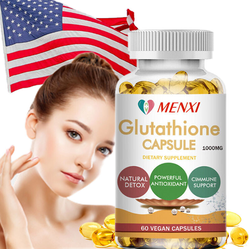 120/240/480 Glutathione Capsules 1000mg-Antioxidant Anti-Aging Dark Spot Remover