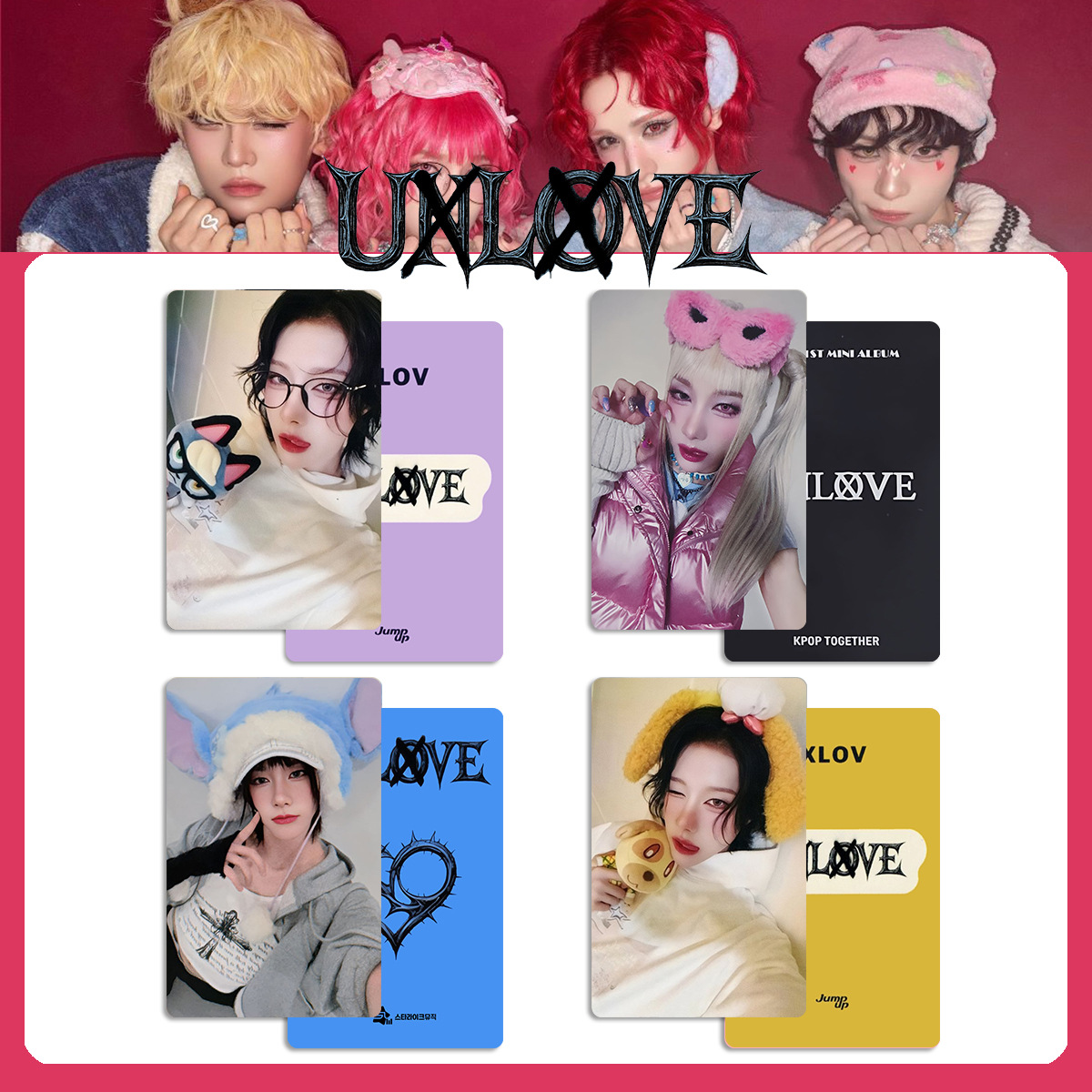 XLOV Album UXLXVE Special Edition Card haruJump Up UNLOVE