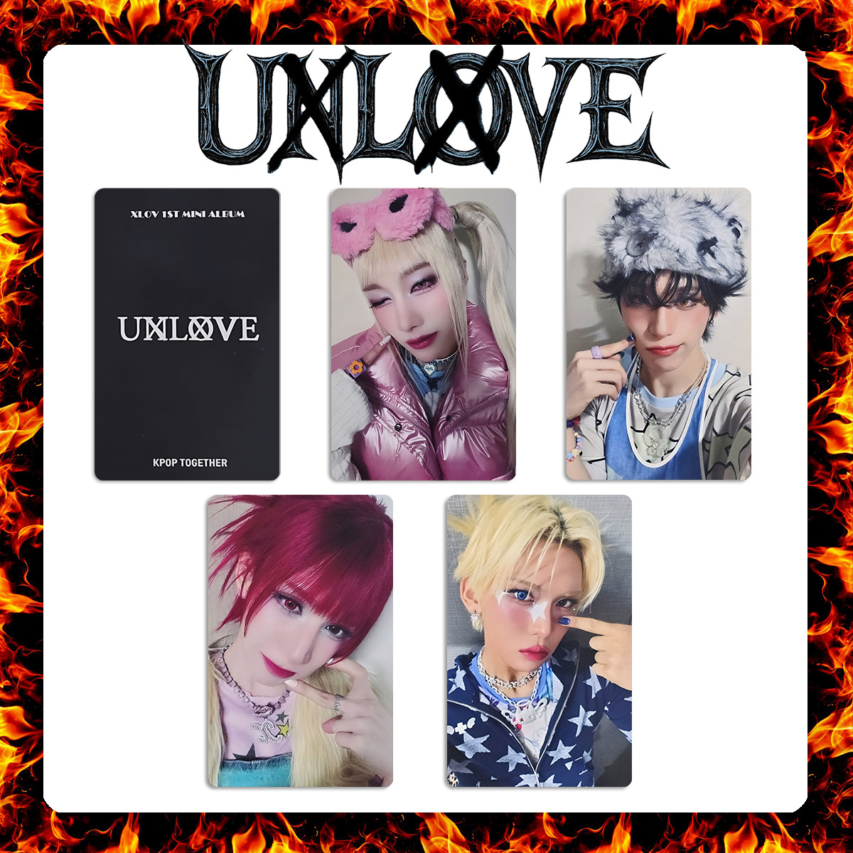 XLOV Album UXLXVE Special Edition Card haruJump Up UNLOVE