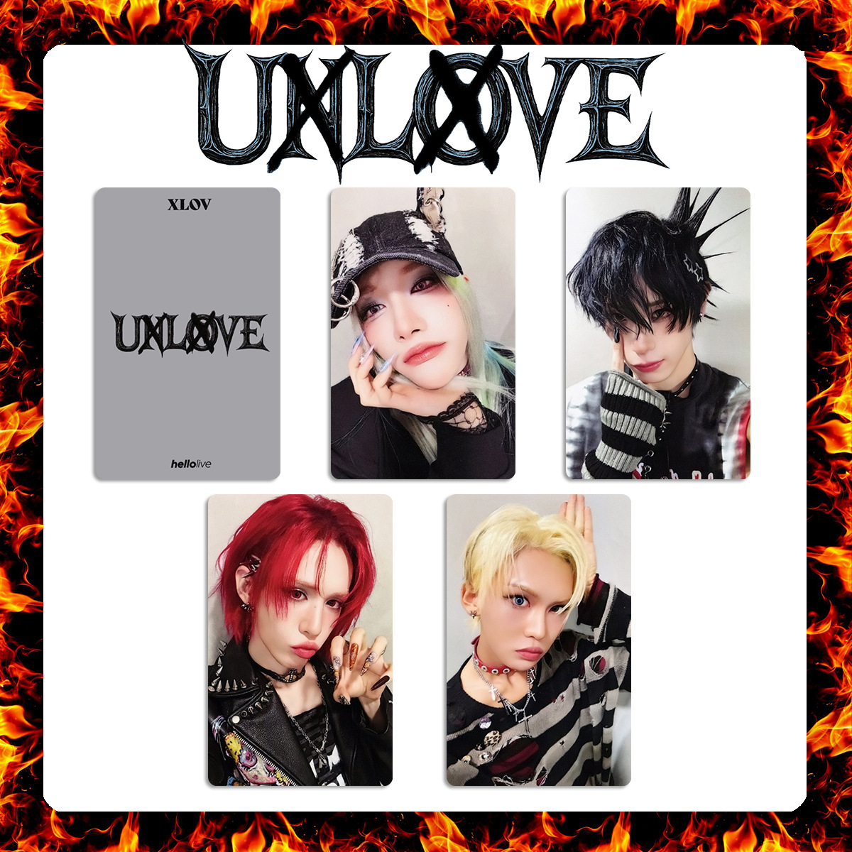 XLOV Album UXLXVE Special Edition Card haruJump Up UNLOVE