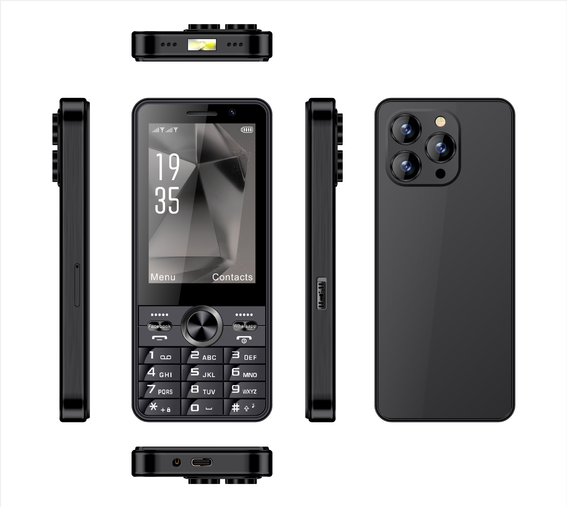 Unlocked 4G LTE Android Smartphone Dual SIM 2+16G Google Pla