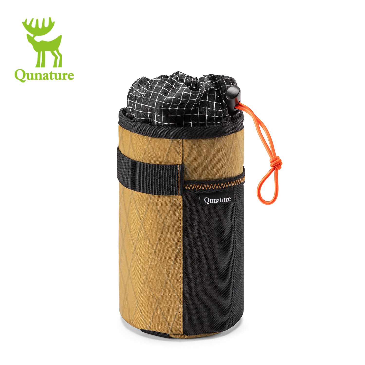 Qunature Bicycle Head Water Bottle Bag-Cycling Insulated Fro