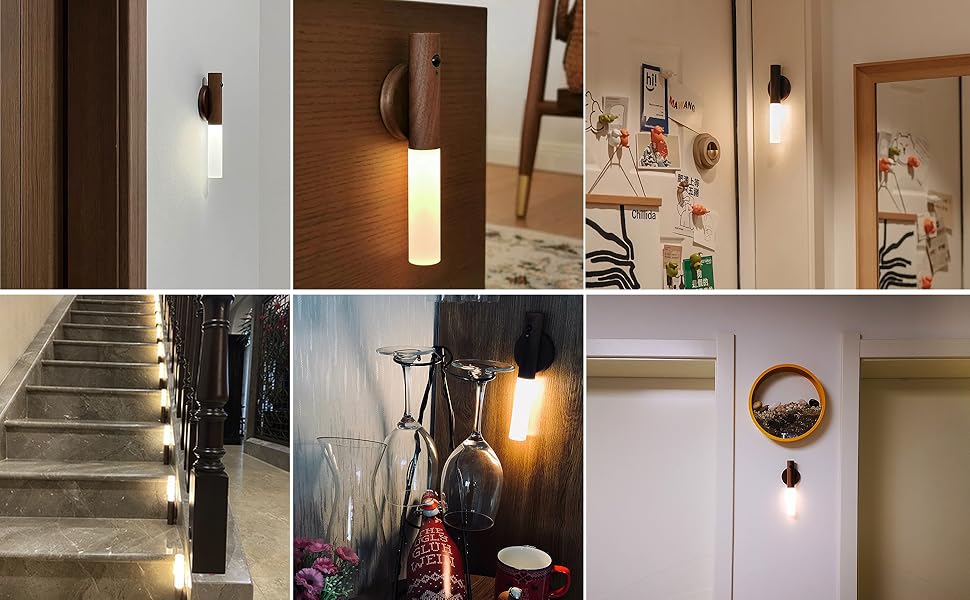 wall lights for bedroom magnetic wall light wireless rechargeable wall lamp