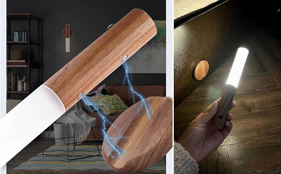lámparas recargables de pared rechargeable peel and stick sconces magnetic hallway sconce