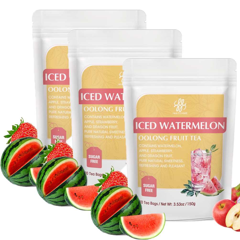 Bags Tea &strawberry,watermelon, Apple Dragon Fruit