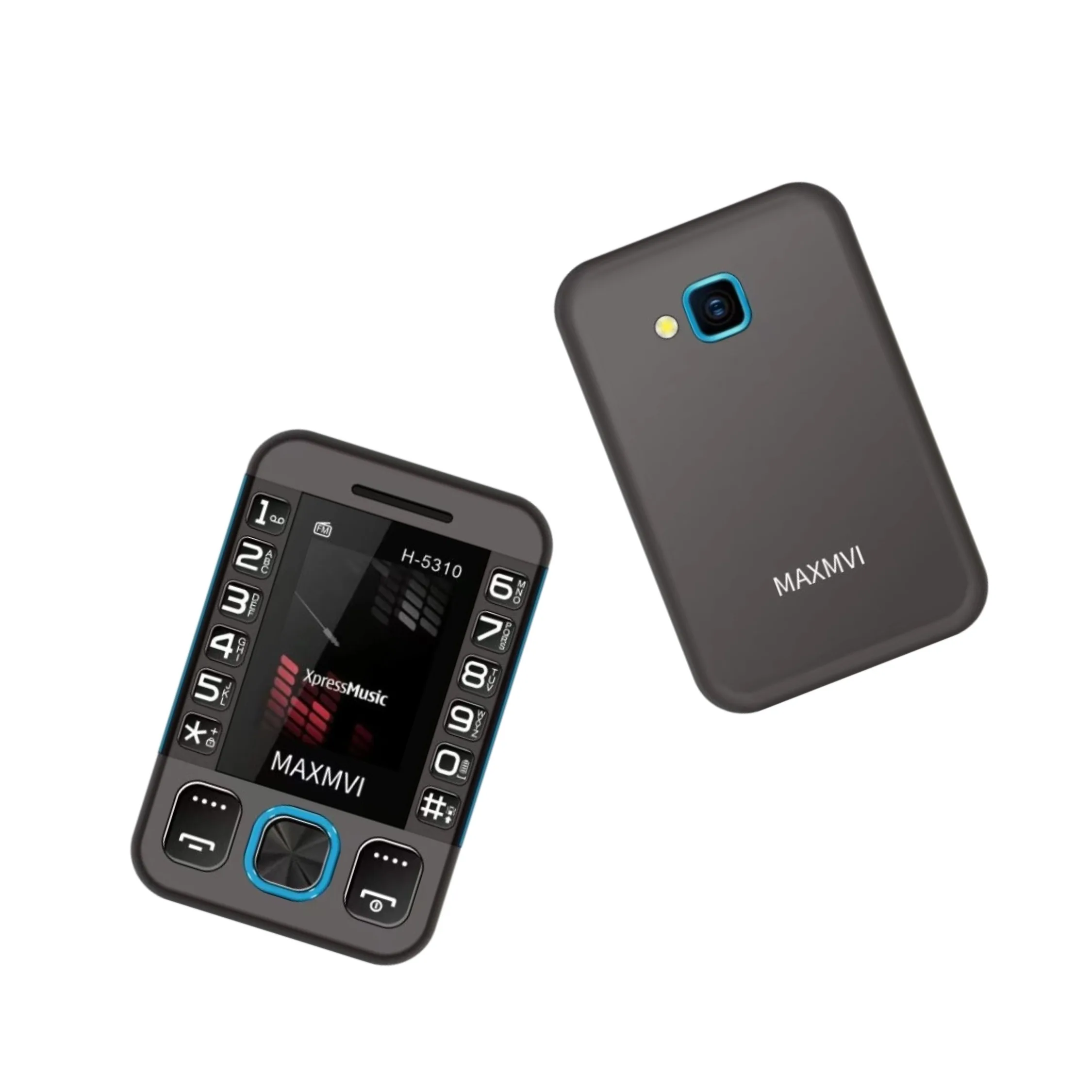 GSM 2G Ultra Thin Palm Button Phone For Children Dual Sim Flashlight Speed Dial