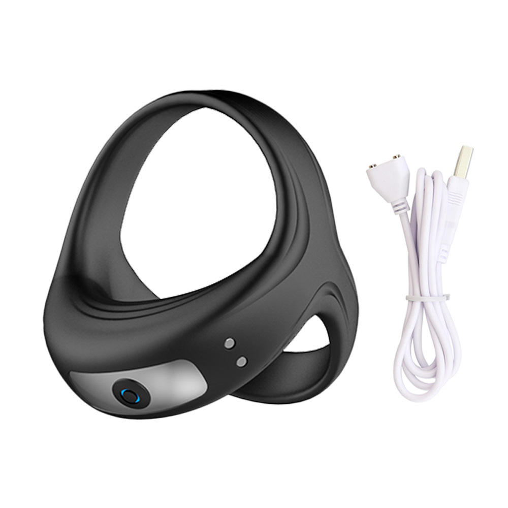 Men&rsquo;s Lock Essence Triangle Ring Vibration Massage Lock Essence Ring Sex Toys