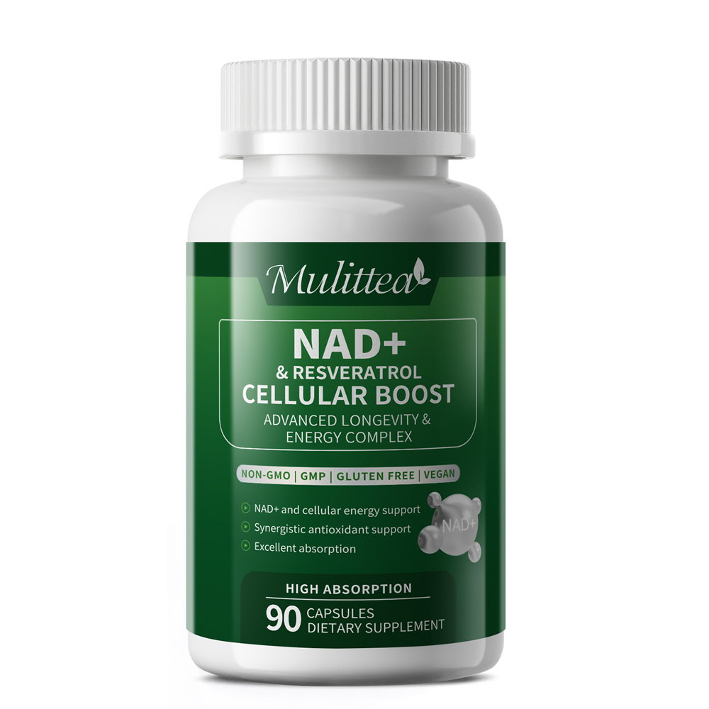 NAD+ Supplement with Resveratrol Cellular Energy & Healthy Aging Support