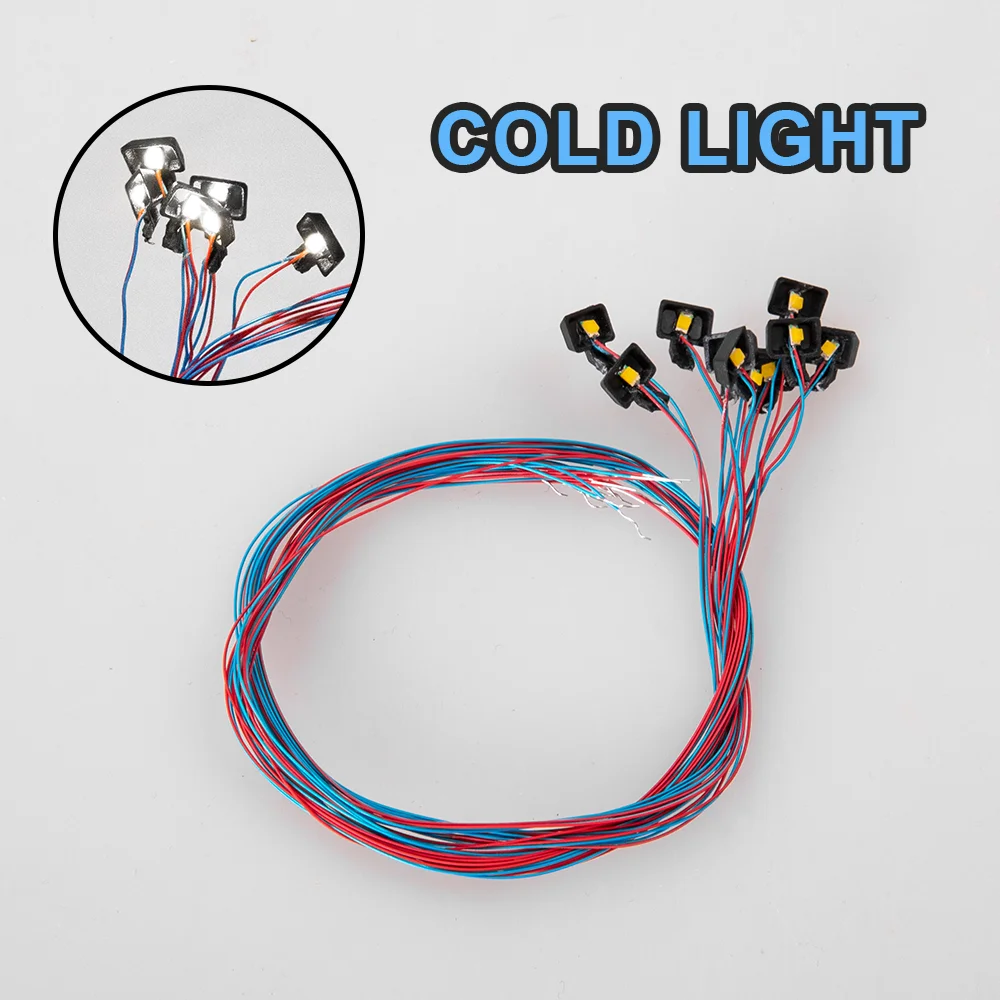 HO 1:87 LED Spotlight Model Lights for Billboard Building Diorama Layout