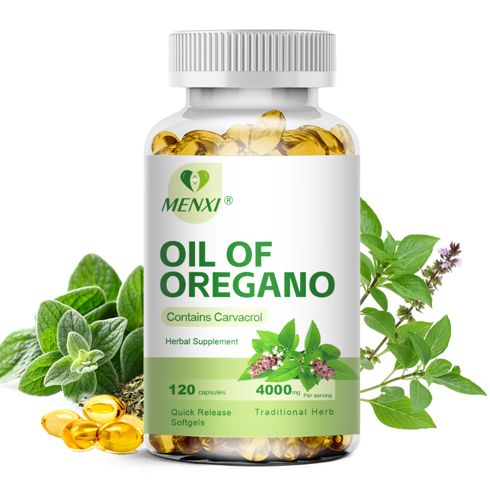 Oregano Oil 4000mg 120 Softgels Capsules Pills Contains Carvacrol Immue Support