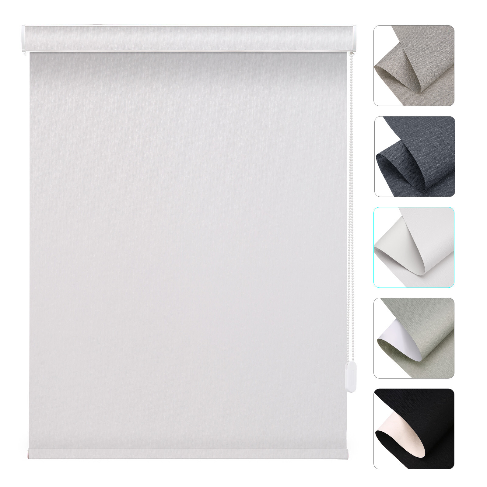 Changshade CUSTOM Made Blackout Roll-up Blind Corded Window Blinds Roller Shades