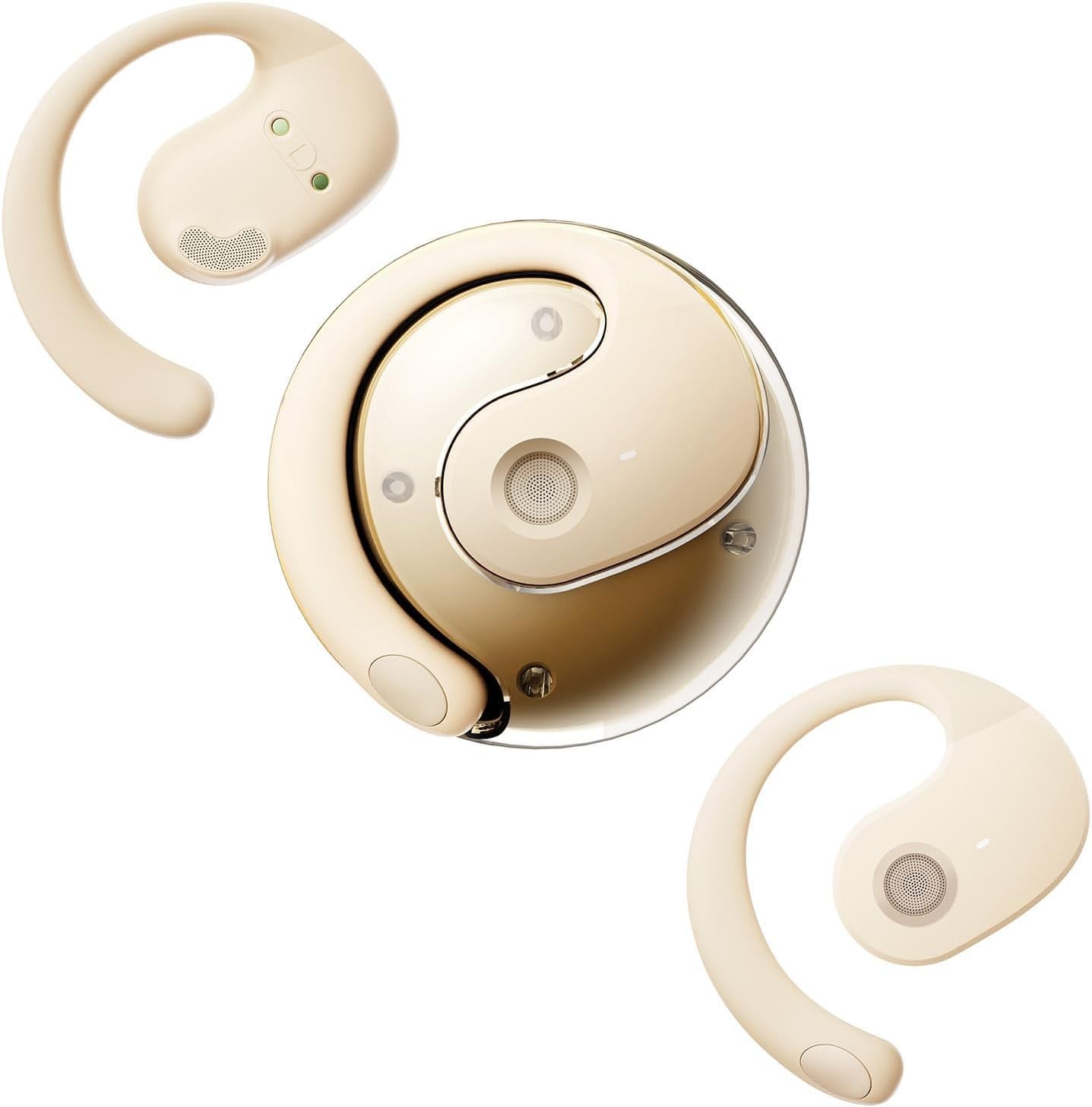 Over Ear Air Bone True-Wireless Earbuds Extendable Sport Ear Hook Noise Cancel^