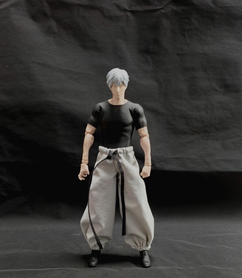 1/12 Satoru Gojo clothing For 6 » VTOYS X BMS Jujutsu Kaisen Action Figure
