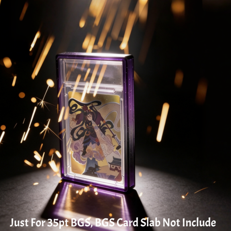 1/2/5pcs Gradient Bumper Guard Case for BGS 35PT Graded Card Slab With PC Panel