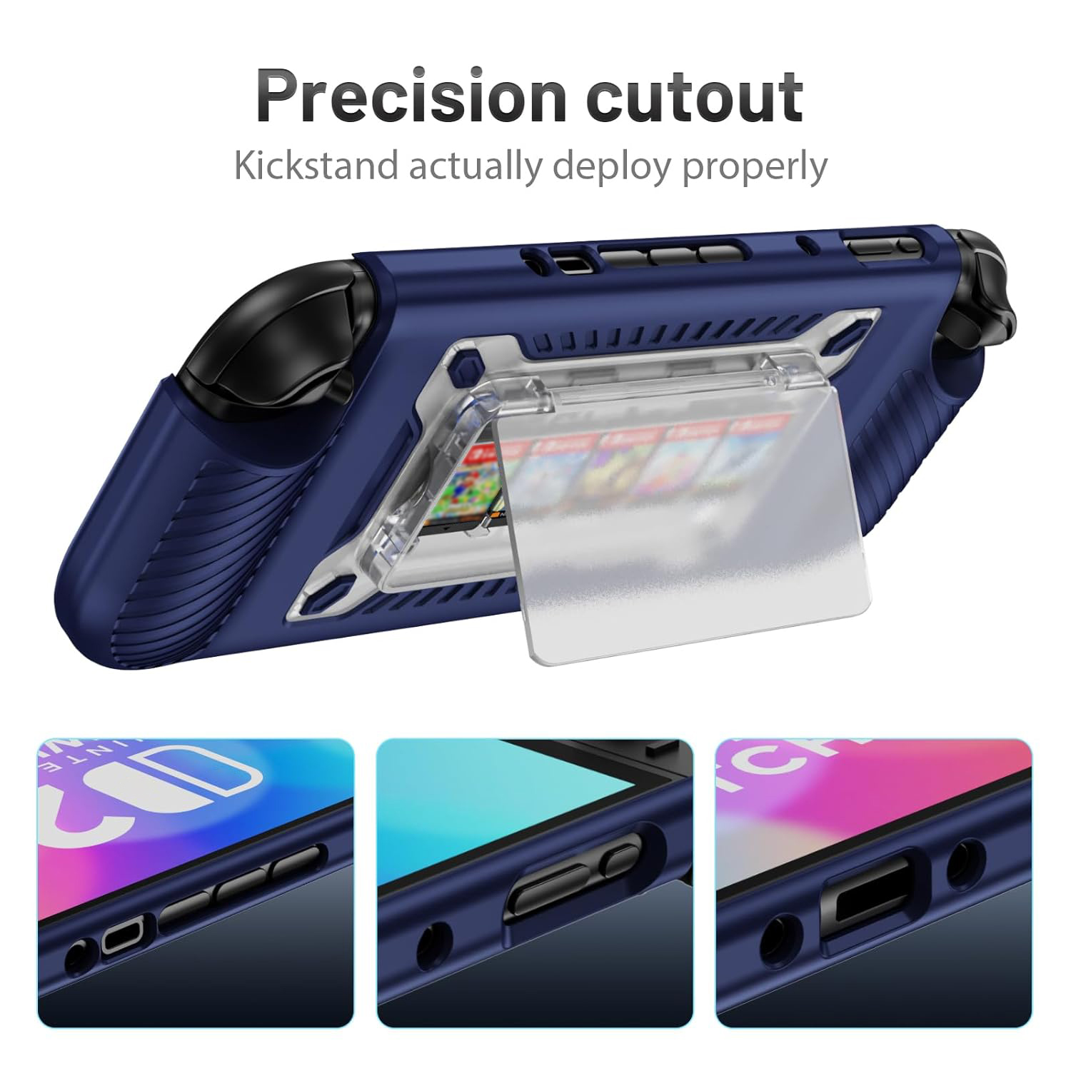Protection Cover for Switch 2 with 5 Game Card Storage Shockproof Case