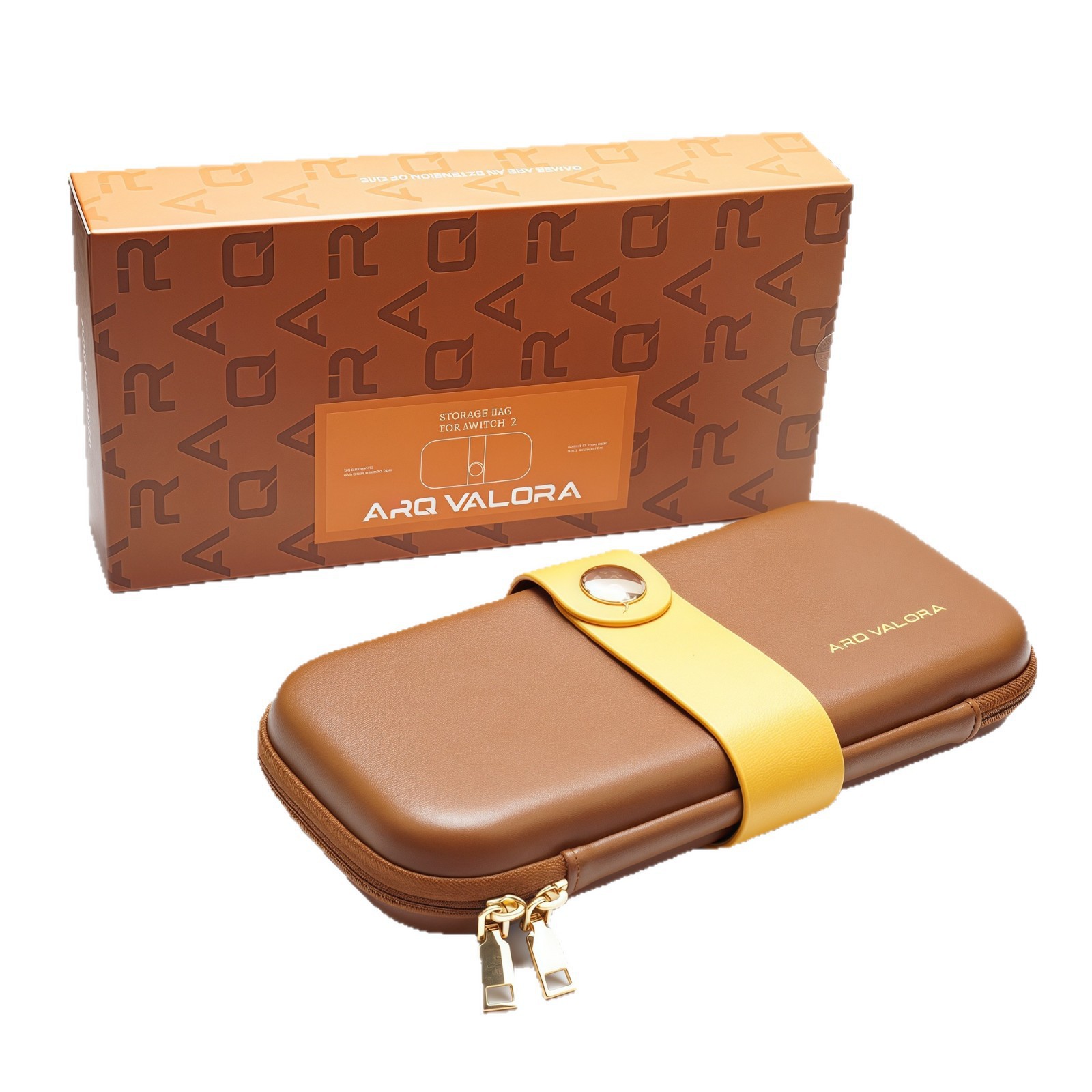 PU Carrying Case for Switch 2, Portable Protective Case Game Cartridge Storage