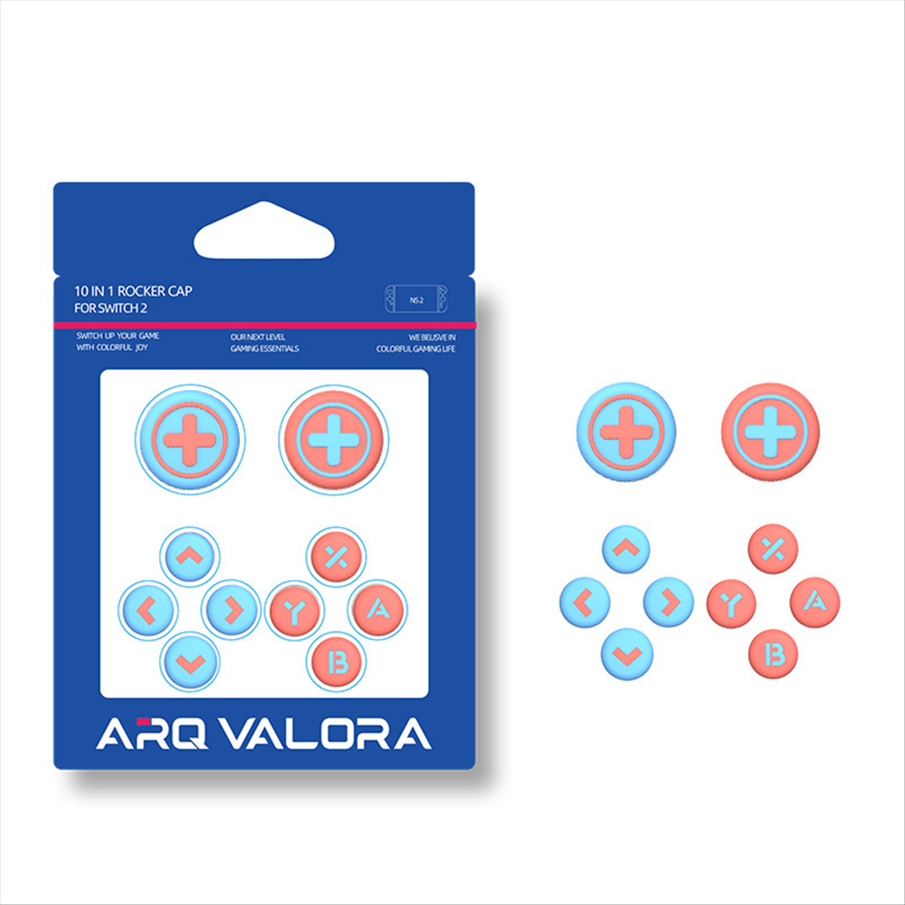 Silicone Button Caps for Switch2 Controller Directional D-Pad Replacement Covers
