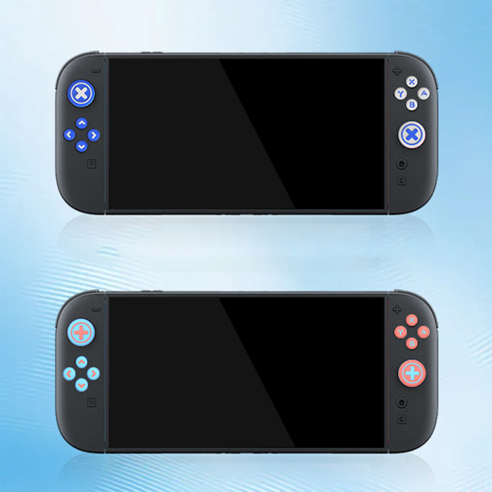 Silicone Button Caps for Switch2 Controller Directional D-Pad Replacement Covers