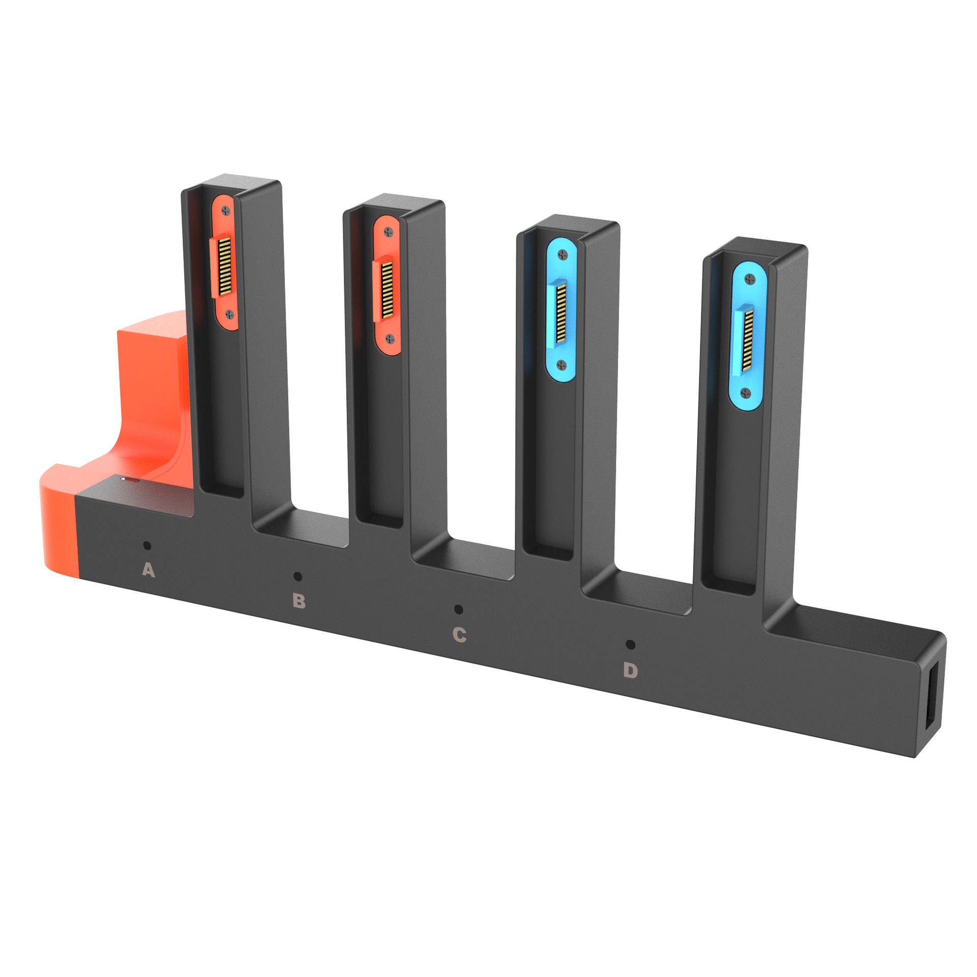 Magnetic Charging Dock for Switch 2 L/R Game Controller with LED Indicators