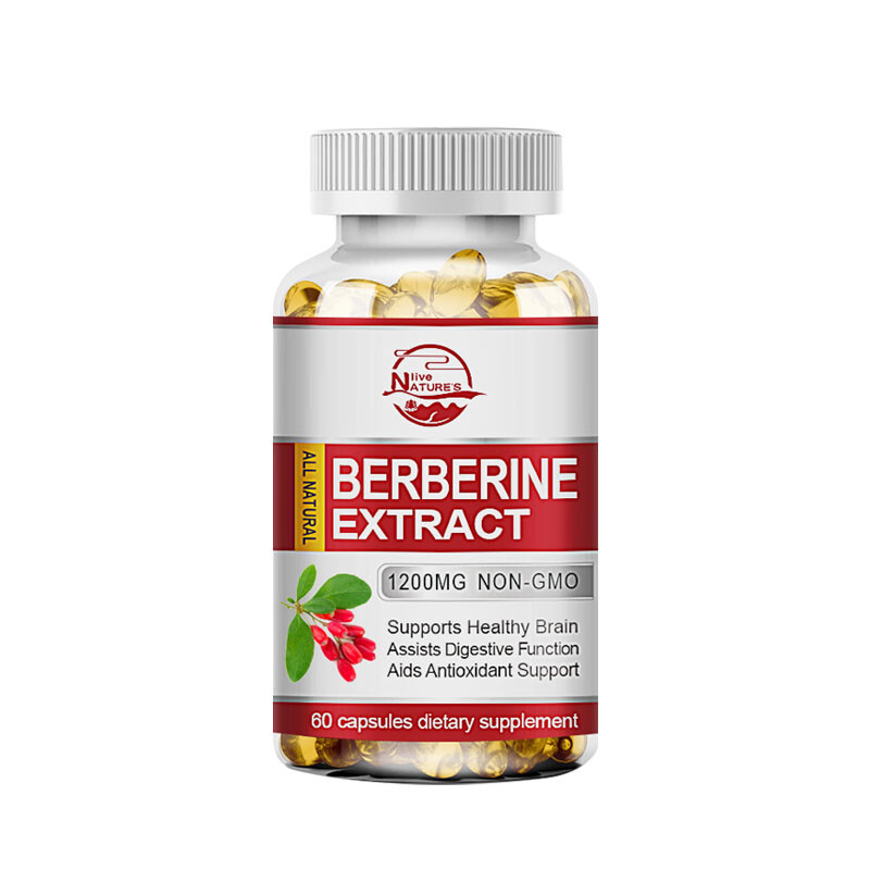 Berberine HCl 1200mg – High Potency Berberine Supplement – Blood Sugar Support
